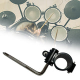 Maxbell Electronic Drum Pad Support Arm Electronic Drum L Rod for Homes Performances 15cmx10cmx9.5cm