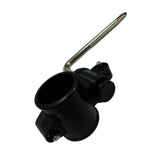 Maxbell Electronic Drum Pad Support Arm Electronic Drum L Rod for Homes Performances 15cmx10cmx9.5cm