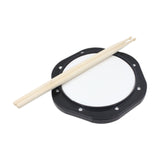 Maxbell 10 inch Dumb Drum Pad for Adults Kids Lightweight Tools Set for Home Outdoor