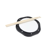 Maxbell 10 inch Dumb Drum Pad for Adults Kids Lightweight Tools Set for Home Outdoor