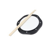 Maxbell 10 inch Dumb Drum Pad for Adults Kids Lightweight Tools Set for Home Outdoor