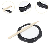 Maxbell 10 inch Dumb Drum Pad for Adults Kids Lightweight Tools Set for Home Outdoor