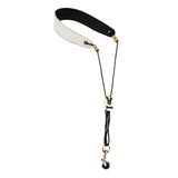 Maxbell Saxophone Neck Strap Belt with Metal Hook for Alto Clarinets Beginners Gifts White