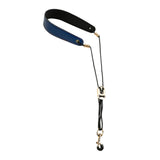 Maxbell Saxophone Neck Strap Belt with Metal Hook for Alto Clarinets Beginners Gifts Blue
