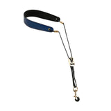Maxbell Saxophone Neck Strap Belt with Metal Hook for Alto Clarinets Beginners Gifts Blue