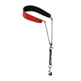 Maxbell Saxophone Neck Strap Belt with Metal Hook for Alto Clarinets Beginners Gifts Red
