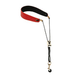 Maxbell Saxophone Neck Strap Belt with Metal Hook for Alto Clarinets Beginners Gifts Red