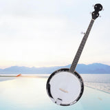 Maxbell Banjo Musical Instrument Stringed Musical Instrument for Stage Beginner Show