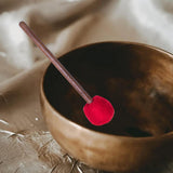 Maxbell Sound Bowl Mallet Replacement Handmade Instrument Accessory Music Bowl Stick 24cmx4.5cm