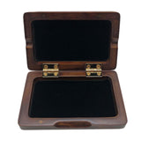 Maxbell Wood Reeds Box Sturdy Portable Suona Reeds Case for Household Outdoor Concert brown