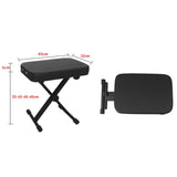 Maxbell Keyboard Bench Sturdy for Stage Electronic Piano Musica Playing Performances