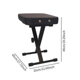 Maxbell Keyboard Bench Sturdy for Stage Electronic Piano Musica Playing Performances