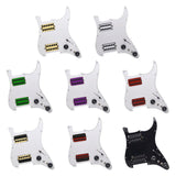Maxbell Guitar Pickguard Professional Practical Switch Control Scratchplate Accessory yellow