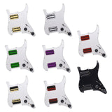 Maxbell Guitar Pickguard Professional Practical Switch Control Scratchplate Accessory yellow
