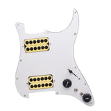 Maxbell Guitar Pickguard Professional Practical Switch Control Scratchplate Accessory yellow
