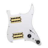 Maxbell Guitar Pickguard Professional Practical Switch Control Scratchplate Accessory yellow