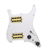 Maxbell Guitar Pickguard Professional Practical Switch Control Scratchplate Accessory yellow