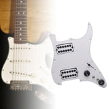 Maxbell Guitar Pickguard Professional Practical Switch Control Scratchplate Accessory white