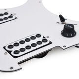 Maxbell Guitar Pickguard Professional Practical Switch Control Scratchplate Accessory white