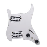 Maxbell Guitar Pickguard Professional Practical Switch Control Scratchplate Accessory white