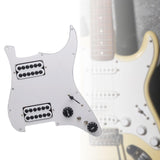 Maxbell Guitar Pickguard Professional Practical Switch Control Scratchplate Accessory white