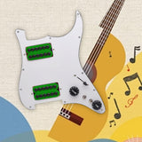 Maxbell Guitar Pickguard Professional Practical Switch Control Scratchplate Accessory green