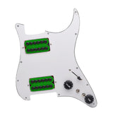 Maxbell Guitar Pickguard Professional Practical Switch Control Scratchplate Accessory green