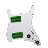 Maxbell Guitar Pickguard Professional Practical Switch Control Scratchplate Accessory green