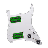 Maxbell Guitar Pickguard Professional Practical Switch Control Scratchplate Accessory green