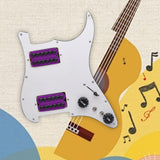 Maxbell Guitar Pickguard Professional Practical Switch Control Scratchplate Accessory Violet