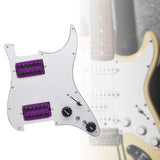 Maxbell Guitar Pickguard Professional Practical Switch Control Scratchplate Accessory Violet