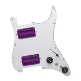 Maxbell Guitar Pickguard Professional Practical Switch Control Scratchplate Accessory Violet