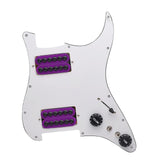 Maxbell Guitar Pickguard Professional Practical Switch Control Scratchplate Accessory Violet