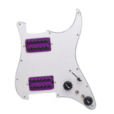 Maxbell Guitar Pickguard Professional Practical Switch Control Scratchplate Accessory Violet