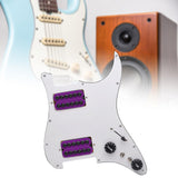 Maxbell Guitar Pickguard Professional Practical Switch Control Scratchplate Accessory Violet
