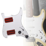 Maxbell Guitar Pickguard Professional Practical Switch Control Scratchplate Accessory red