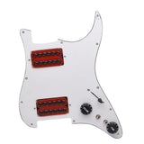 Maxbell Guitar Pickguard Professional Practical Switch Control Scratchplate Accessory red