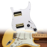 Maxbell Guitar Pickguard Professional Practical Switch Control Scratchplate Accessory black yellow