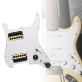 Maxbell Guitar Pickguard Professional Practical Switch Control Scratchplate Accessory black yellow