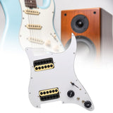 Maxbell Guitar Pickguard Professional Practical Switch Control Scratchplate Accessory black yellow