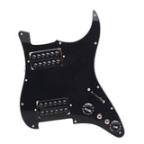 Maxbell Guitar Pickguard Professional Practical Switch Control Scratchplate Accessory black