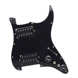 Maxbell Guitar Pickguard Professional Practical Switch Control Scratchplate Accessory black