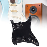 Maxbell Guitar Pickguard Professional Practical Switch Control Scratchplate Accessory black