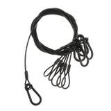 Maxbell Stage Light Cables Security Rope for Party Light for Moving Head Light Event Black 29in 5pc