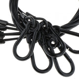 Maxbell Stage Light Cables Security Rope for Party Light for Moving Head Light Event Black 29in 5pc