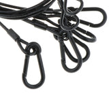 Maxbell Stage Light Cables Security Rope for Party Light for Moving Head Light Event Black 33in 5pc