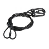 Maxbell Stage Light Cables Security Rope for Party Light for Moving Head Light Event Black 34.7in 2pc