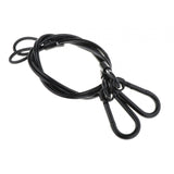 Maxbell Stage Light Cables Security Rope for Party Light for Moving Head Light Event Black 34.7in 2pc