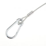 Maxbell Stage Light Cables Security Rope for Party Light for Moving Head Light Event Silver 29in 5pc