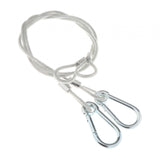 Maxbell Stage Light Cables Security Rope for Party Light for Moving Head Light Event 34.7in 5mm 2pc